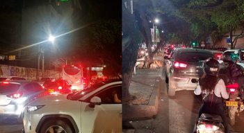 Reportan caos en la movilidad por las principales zonas de Cúcuta
