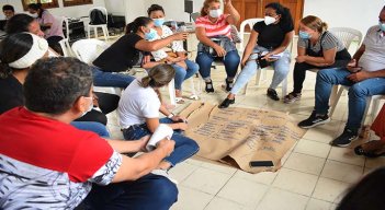 Comunidad eligió reforzar la salud con el presupuesto participativo./Foto cortesía
