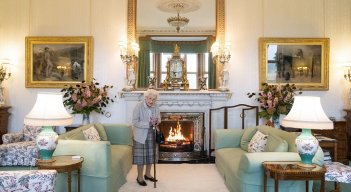 Balmoral, la residencia del norte de Escocia donde falleció la reina Isabel II./Foto: AFP