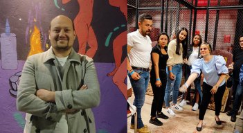 El ingeniero industrial y contador Juan Sebastián Otero es uno de los cinco creadores de Tejo La Embajada. 