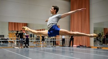 Bailarínes de Ballet. 