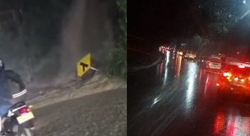 Derrumbe en La Donjuana