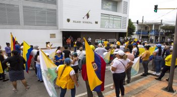 Protesta en Villa del Rosario por fallas en el suministro de agua