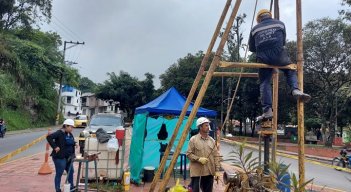 En Ocaña avanzan los estudios y diseños para la construcción de la glorieta encaminada a la descongestión vial. / Foto: Cortesía / La Opinión 