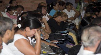 víctimas de la violencia en Colombia