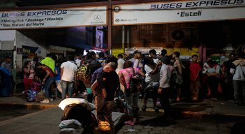 Venezolanos en Managua
