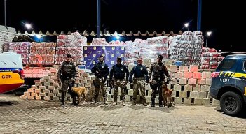 Policía brasileña incauta una tonelada de cocaína 