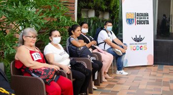 Listos los emprendedores para el programa 'Cúcuta, una frontera productiva'./Foto: cortesía