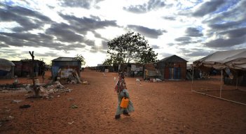 La alimentación bajo amenaza por los desastres climáticos./Foto: Acnur