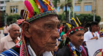 Índigenas en Cúcuta