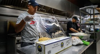 Nueva York, el santuario de la inmigración, desbordado./Foto: AFP