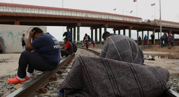 Miles de migrantes venezolanos permanecen varados en México./Foto: AFP