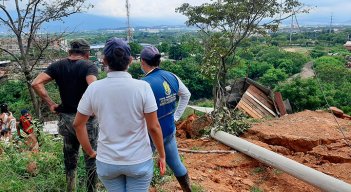 Damnificados por lluvia en Cúcuta