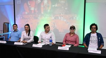 Lanzamiento de la feria Minfest, ayer, en la UFPS. / Foto Jorge Iván Gutiérrez