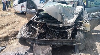 Accidente de tránsito.