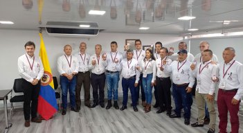 Acto de posesión de los 12  representantes del Comité Departamental de Cafeteros. / Foto: Cortesía