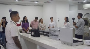 Sena pone en servicio moderno laboratorio para medir aire y ruido./Foto cortesía
