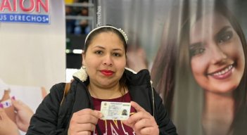 Ayer, en Bogotá, se inició la primera de seis jornadas de entrega de Permiso de protección Temporal a migrantes venezolanos/Foto cortesía