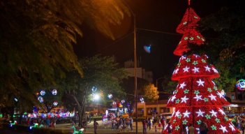 Más de cuatrocientos adornos en 23 lugares de la ciudad engalanarán la Navidad de Cúcuta./Foto archivo