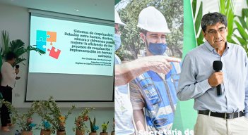 La ingeniera metalúrgica Claudia Inés Sánchez fue una de las ponentes del Seminario ‘Camino a la neutralidad’.