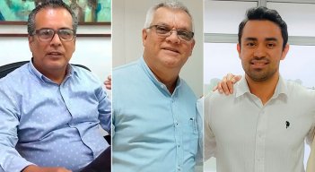 Orlando Miranda, Jesús Antonio Rincón y Samuel Morales, secretarios de Hacienda de Cúcuta, Los Patios y Villa del Rosario.
