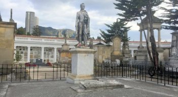 Tumba del general Francisco de Paula Santander