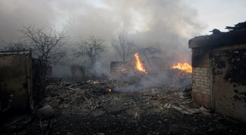 Misiles rusos causan estragos en Ucrnia