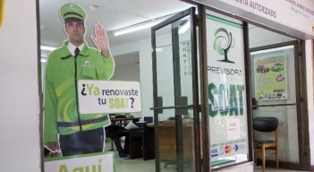 Procuraduría se muestra preocupada por disminución del SOAT