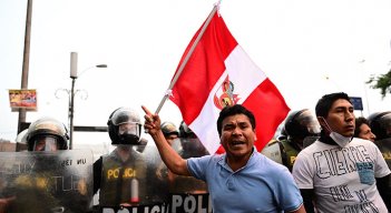 Manifestaciones en Perú 