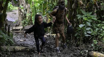 Panamá descarta regularizar ruta selvática hacia EE. UU. en medio de récord de migrantes./Foto: AFP
