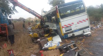 Accidente en Senegal.