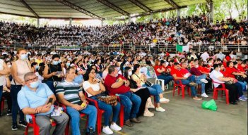 Encuentro de docentes, directivos docentes y personal administrativo en Cúcuta. / Foto: Cortesía / La Opinión 