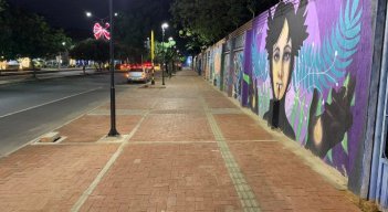 Así lucen ahora los andenes de la avenida 0 con diagonal Santander./Foto cortesía