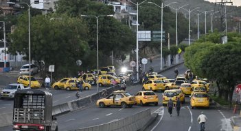 Más de $7.900 millones en  pérdidas dejó el paro de taxistas