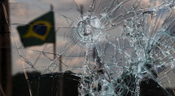 Manifestantes de Brasil, unidos por el odio al "comunismo"./Foto: AFP