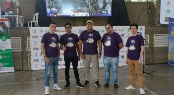 Arnold Sneider Capacho Balseca, Richard Alberto Giraldo Torres, Diego Fernando Toro Gutiérrez, Richard Eliseo Mendoza Gáfaro y Samir Mateo Sierra Blanco./ Foto: Cortesía 