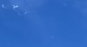 Derriban globo espía chino