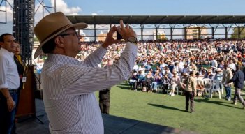 Gustavo Petro, en Málaga