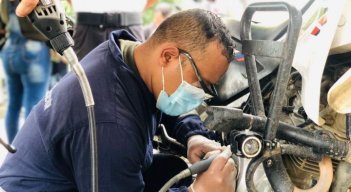 Marcación de motos en Cúcuta para contrarrestar el hurto