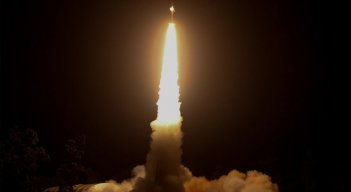 Cohete al espacio. / Foto: AFP