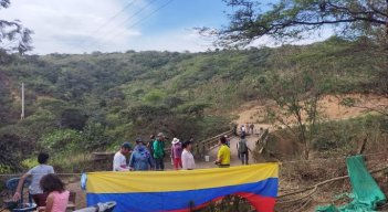 Protesta en San  Cayetano no cesará hasta lograr acuerdos