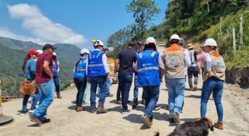Visita de la ANI a Pamplonita