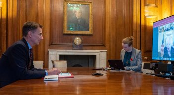 Ministro de Finanzas, Jeremy Hunt. / Foto: Tomada de Twitter