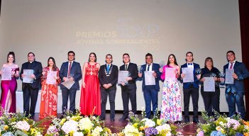 Diez jóvenes de Norte de Santander  fueron galardonados por la JCI  de Cúcuta. / Foto Cortesía