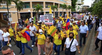 Cúcuteños manifestaron su echazo a las reformas de Gustavo Petro