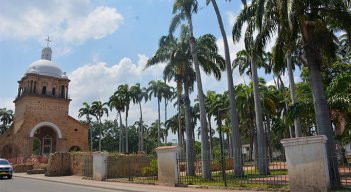 El Centro de Convenciones y Eventos se construirá en inmediaciones del Templo Histórico de Villa del Rosario./ Foto Leonardo Favio Oliveros-La Opinión