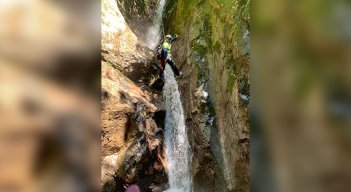 El turismo de aventura es una apuesta en Salazar de las Palmas, en donde se practica “canyoning” y torrentismo. Foto Cortesía