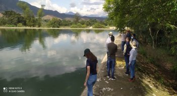 El 50 por ciento de la laguna está llena de lodo y tierra./ Foto Cortesía