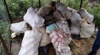 Recolección de residuos por el medio ambiente