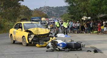 Accidente en el Anillo Vial de Cúcuta